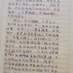 篮球训练收获及感想作文怎么写